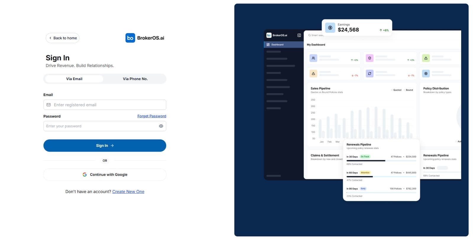 BrokerOS.ai Insurance Broker Platform
